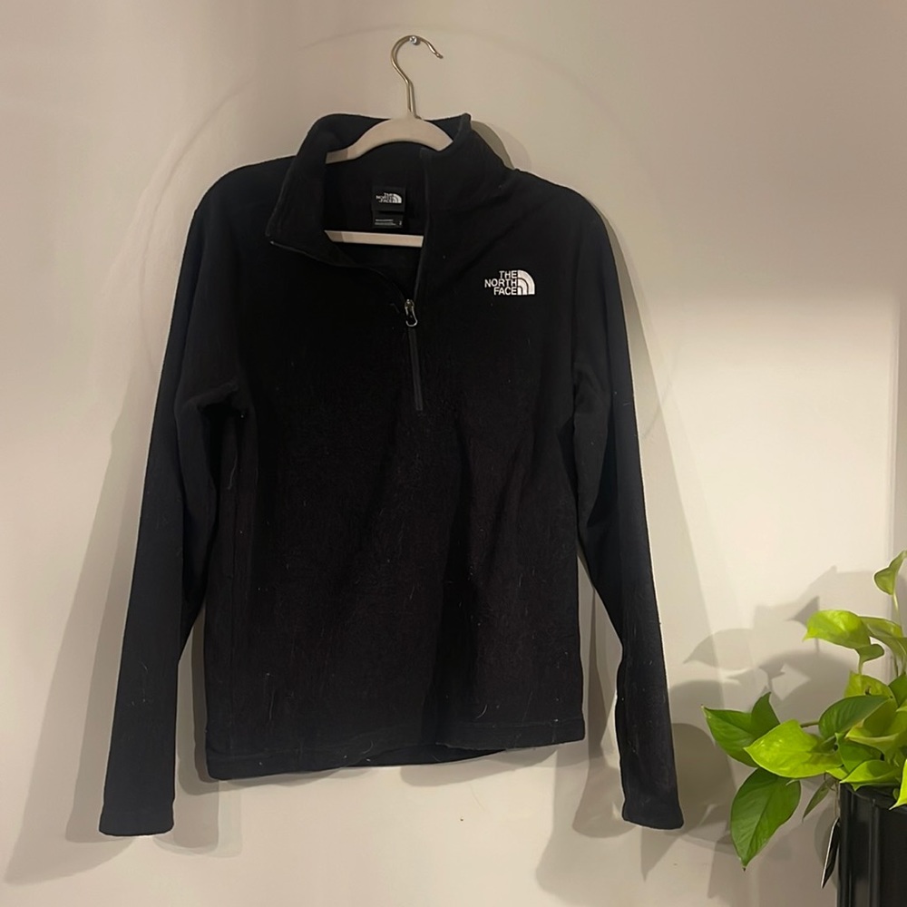 The North Face half zip hoodie mens small